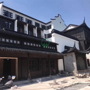 防腐木門頭；裝飾-湖南防腐木廠家